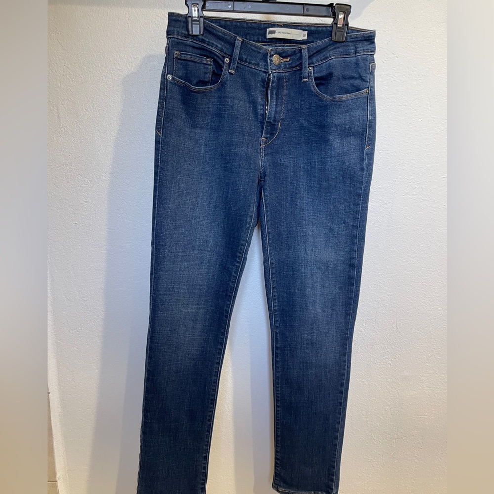 Levi's Women's Dark Blue Skinny Jeans